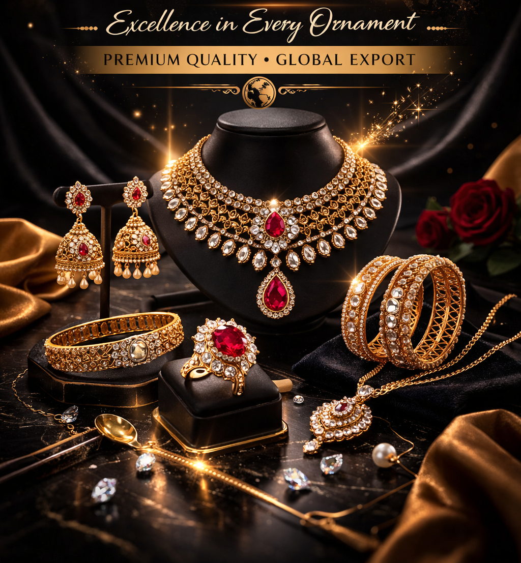 Luxury jewellery export by Manha Jewels